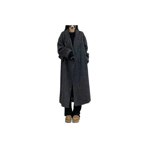 CARE NOTE Темно-серый Женский Пальто