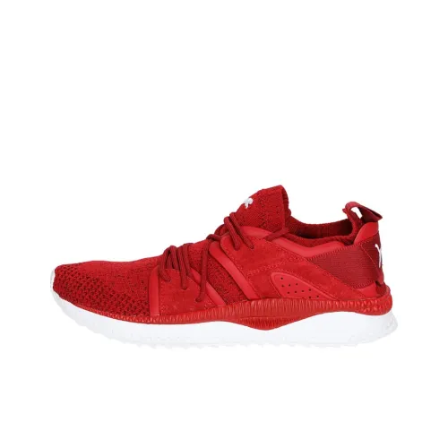 PUMA Tsugi Blaze EVOKNIT Износостойкий Низкий Топ Повседневная Обувь Унисекс Красный