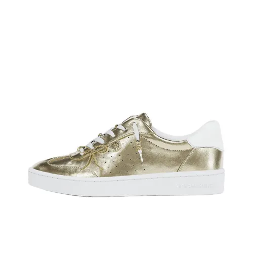 MICHAEL KORS Scotty Low Топ Кроссовки для скейтбординга Женские Золотые