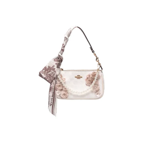 COACH Nolita Искусственная кожа Сумка Маленькая Женская Белая