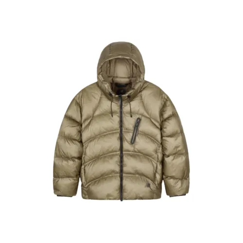 New Balance Темно-бежевый унисекс пуховики