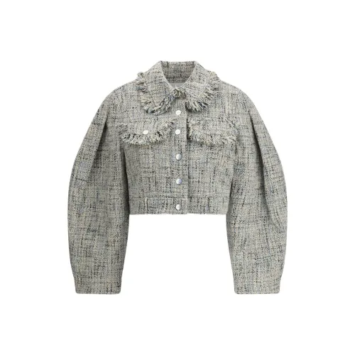 GANNI Серый Женский Куртки