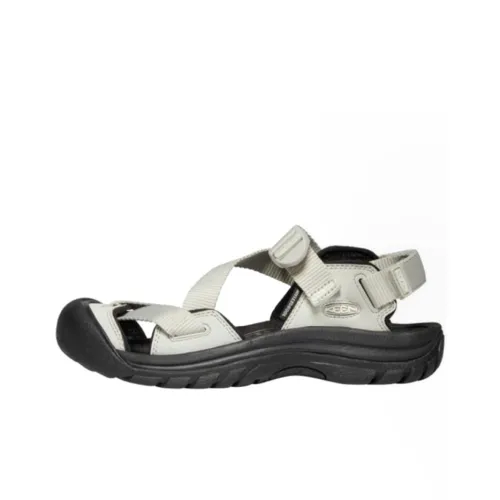 KEEN Zerraport 2 Slip-Resistant и Breathable Beach Sandals Женские Silver Black