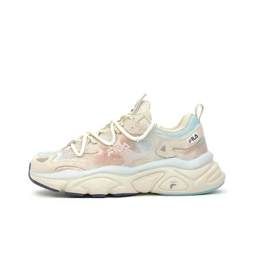 FILA Mars 1 Joyful Winter Solstice Slumbering Forest Аbrasion-resistant Низкий Топ Повседневная Обувь Женская Белая