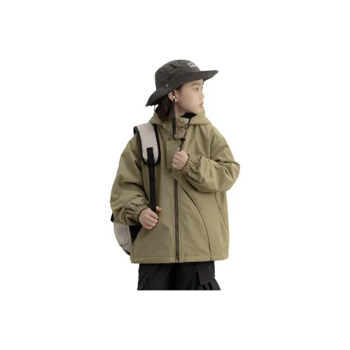 PLANDOO Хаки Пальто KIDS Топы