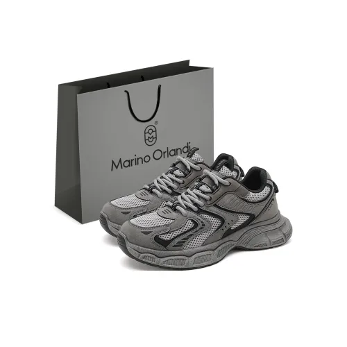 MARINO ORLANDI Низкий топ толстая подошва кроссовки женские