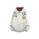 Бело-серый вереск [утолщенный с флисовой подкладкой]