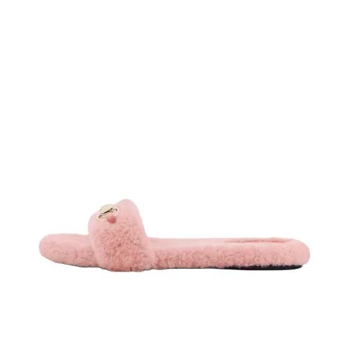 GUCCI Шлепанцы с пряжкой Horsebit Женские Розовые