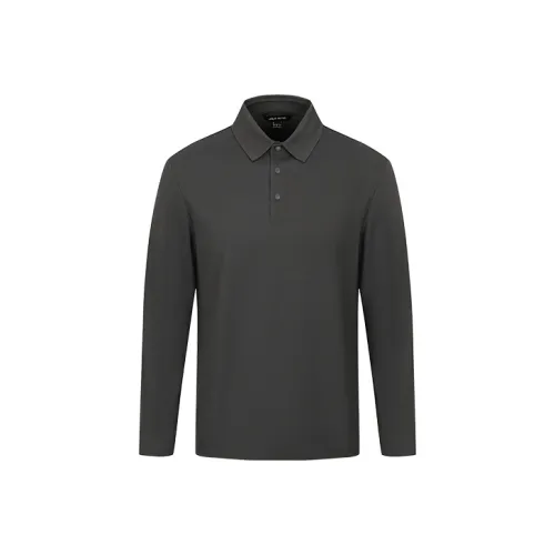 URBAN REVIVO Темно-серый Мужская T-рубашка