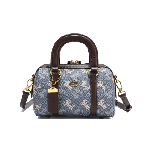 JANITINO Полиуретан ПУ (полиуретан) Сумка Стандартная Женская Синяя