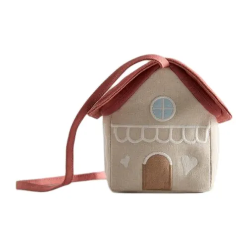 ZARA Collaboration Хлопок Путешествие Сумка для хранения Детский Бежевый Мясной Розовый