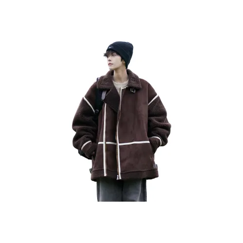 MEGA METRO Velvet Feel Coat Unisex MEGA METRO Бархат Feel Пальто Унисекс