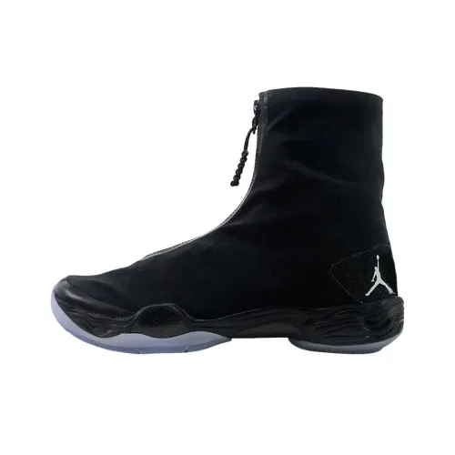 Jordan Air Джордан 28 High Топ Детские Баскетбольные Кроссовки Черные Подростки