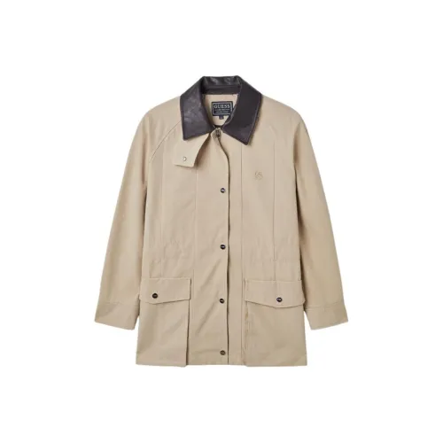 GUESS Светло-янтарный Женские Куртки