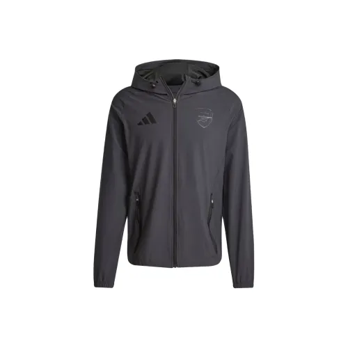 Adidas Arsenal 24 25 Vis Tech Travel Jacket Men's