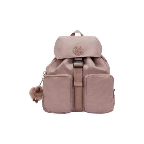 Kipling Полиамид Рюкзак Средний Женский Винтаж Розовый