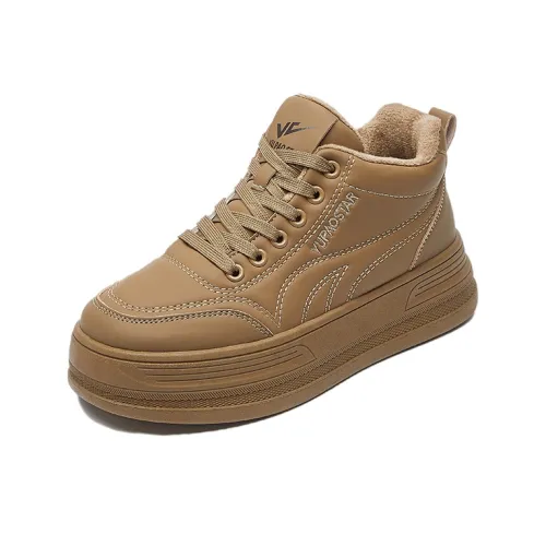 Lin's Travels Белые Кроссовки Устойчивые к истиранию Дышащие Противоскользящие Высокие Кроссовки для скейтбординга Женские