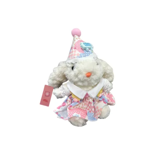 BUDUO Мягкий And Adorable Bunny Уши Плюшевый Брелок 13 см Длина Тела