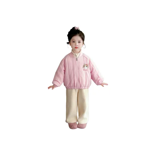 Hua Le Ji Хлопковый пуховик для детей 3-7 лет