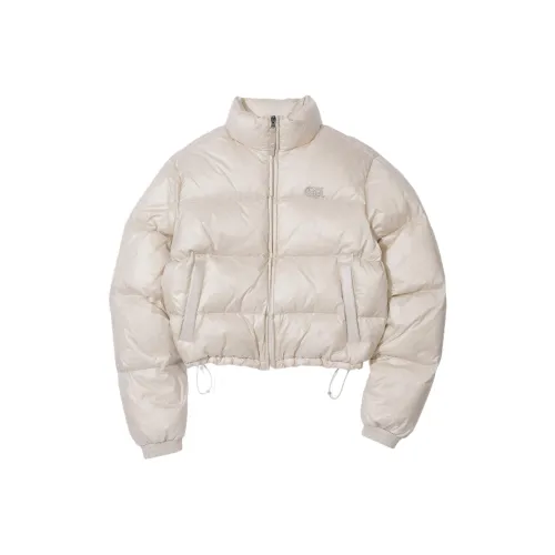 SCULPTOR Cropped Puffer Down Pearl Down Jacket Women's