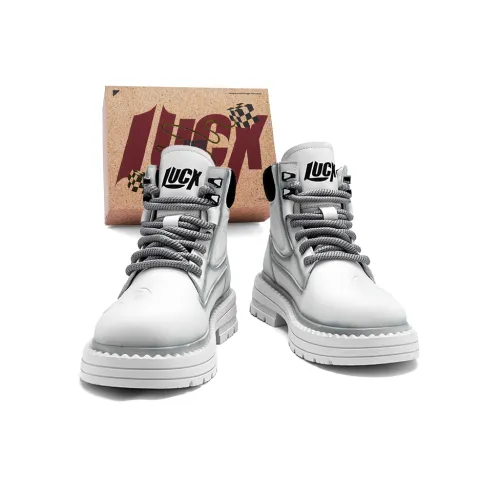 LUCX Счастливый Ботинки Мартин Boot Унисекс