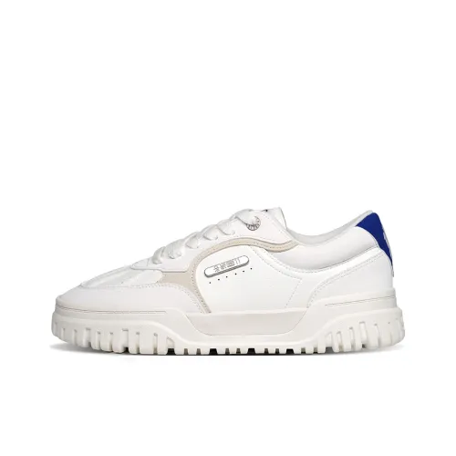 Anta Irving Series Ирвинг Hela TRIBE Низкий Топ Скейтборд Кроссовки Мужские Папирус Белый