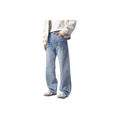 CHOCOOLATE XPB0445 Серый Синий Унисекс Джинсы