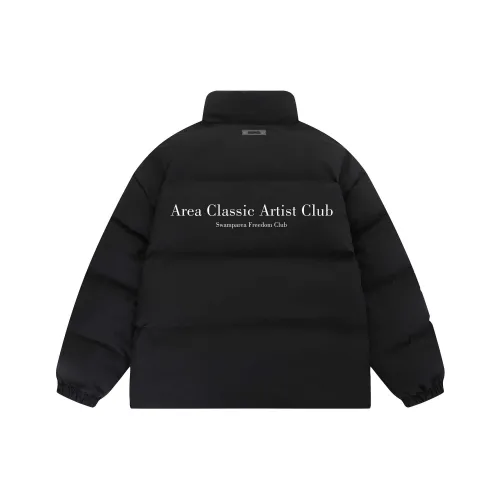 SWAMP AREA Хлопковый пуховик унисекс