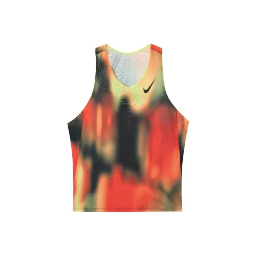 Nike AEROSWIFTDri Форма ADV Майка Мужская Светло-лимонный Желтый Светло-красный Черный Черный