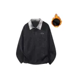 Чёрный [Утолщённый и с флисовой подкладкой, улучшенный]