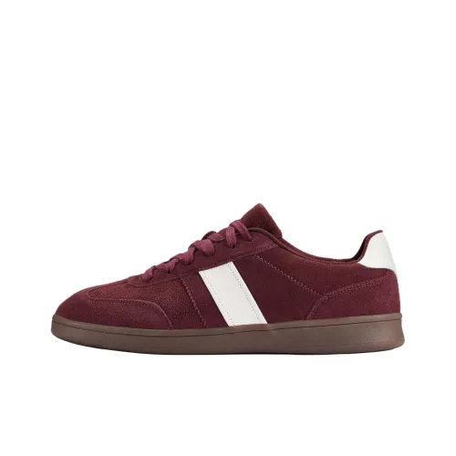 Clarks SECO Speed Low Топ Скейтборд Кроссовки Мужские Бордовые