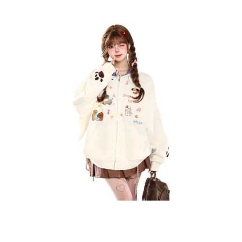 NICEAMOLA Абрикос Женские Свитшоты