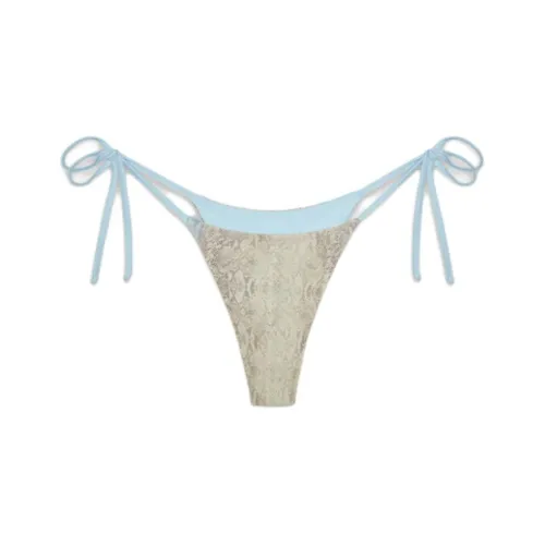 FRANKIES BIKINIS Divine Satin Мини Маленький Бикини Низ Плавки Женские