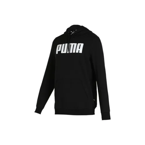 PUMA Essentials HOODY Fl Мужской Свитшот Мужской Черный