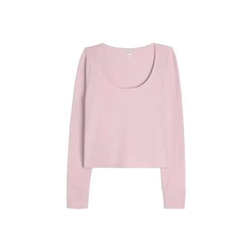 Hollister Розовые Женские T-рубашки