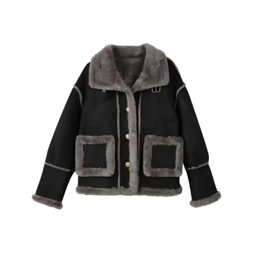 BIFH Черный Женский пуховик