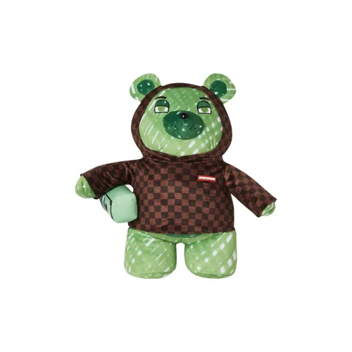 SPRAYGROUND Полиэстер Рюкзак Унисекс Коричневый Зеленый