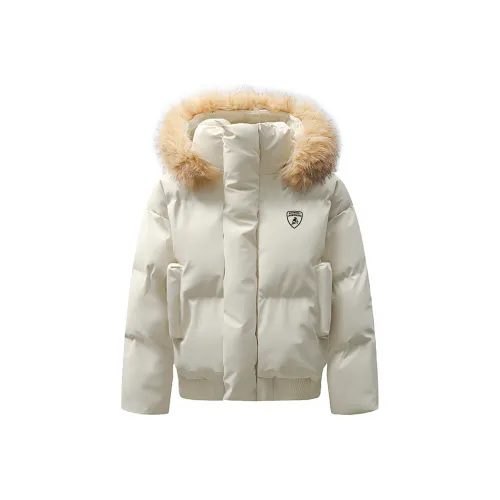 AUTOMOBILI LAMBORGHINI Хлопковый пуховик унисекс