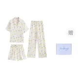 Карамбола Маленький Серый Кролик Трехкомпонентный Комплект в Клетку Коробка