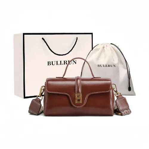 Bullrun Коровья кожа Сумка Женская Многоцветная