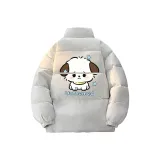 Бело-серый щенок