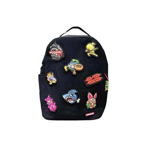 SPRAYGROUND Nylon Backpack Standard Unisex Black SPRAYGROUND Нейлоновый рюкзак стандартный унисекс черный