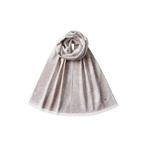 JIUMU Шарфы из шелка тутового дерева женские