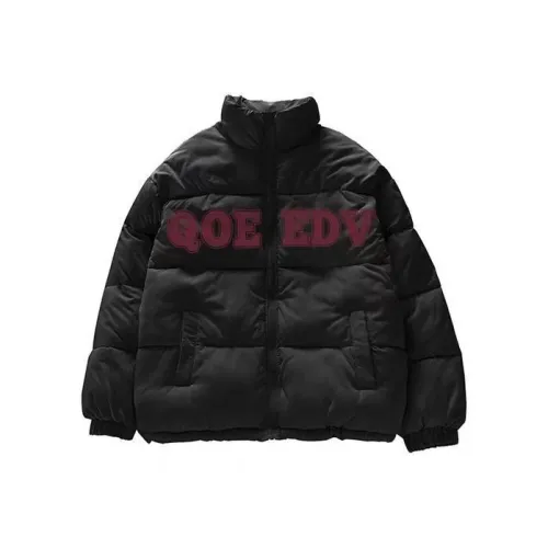 OURUOKE Черный Женский Пуховик