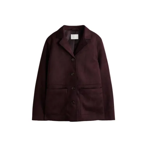 H M Бургунди Женские Куртки