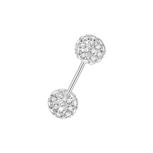 XLP STUDIO Все Центральная часть S925 Серьги-гвоздики Женские