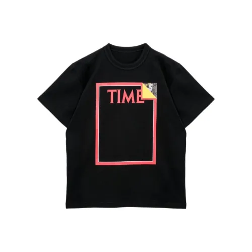 Sacai совместный бренд Mungo Thomson Коллаборация Fw25 T-рубашка Унисекс