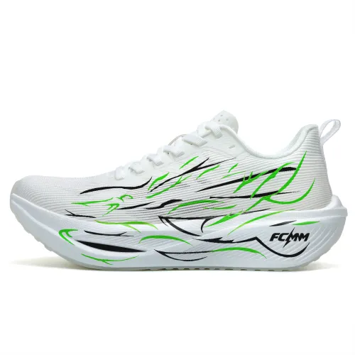 FCMM Rebound Wa Дышащий Низкий Топ Детские Беговые Кроссовки Бамбук Тенево-циан