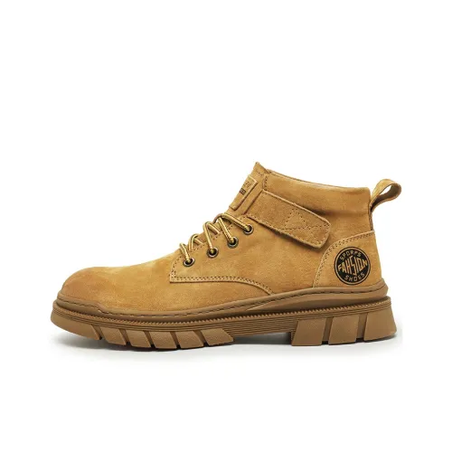 QIUTEXIONG Устойчивый к истиранию противоскользящий анти-KICK MID Топ Детские кожаные сапоги 2025 Подростки