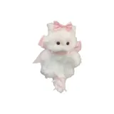 Розовый бант, котенок